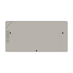Climastar Avant WiFi Infrarot-Heizung 2000 W in Terra Limestone, 50 x 100 cm, programmierbarer Thermostat, Wandmontage.