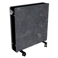 Climastar Optimax Dark Natura Infrarotheizung mit Aluminium-Griff, Höhe 56 cm, 1000-2000 Watt, mobil einsetzbar.