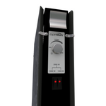 Climastar Optimax Dark Natura, tragbare Infrarotheizung mit Aluminium-Griff und integriertem Thermostat