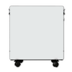 Climastar Optimax in Weiss mit integriertem Thermostat und Aluminium-Griff, mobil einsetzbar.