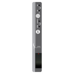 Handtuchtrockner Climastar Slim 500 mit Stein-Design, 500 Watt, 25 x 100 cm, wandmontierbar.