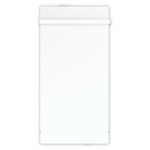 Handtuchtrockner Climastar Slim BIG 800 in Weiss mit Stein-Design, ideal für Badezimmer mit Handtuchhalter.