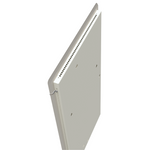 Modernes Climastar Slim BIG 800 Toalleros in Stein-Design für Badezimmer, kabellose Komfort-Heizung mit Handtuchhalter.