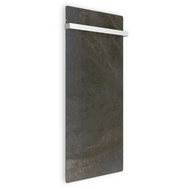 Climastar Slim BIG 800 Toalleros in Terra Limestone - Handtuchtrockner für Badezimmer, effiziente Heizleistung.