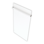 Climastar Slim BIG 800 Toalleros in Weissquarz, 50 x 100 cm, effizienter Handtuchtrockner.