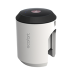 Akku für ecoQ CleanVac Easy mit 2 Jahren Garantie, Ladezeit von 2-3 Stunden und Laufzeit bis 45 Minuten.