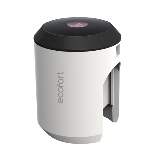 Akku für ecoQ CleanVac Easy mit 2 Jahren Garantie, Ladezeit von 2-3 Stunden und Laufzeit bis 45 Minuten.