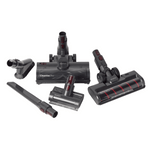 ecoQ CleanVac Pro Complete, kabelloser Staubsauger mit Wechselakku, HEPA-Filter und integriertem Licht.