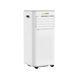 ecoQ CoolAir 7+, mobiles Klimagerät 7000 BTU für Räume bis 20 m², mit Wi-Fi Fernsteuerung und Energieeffizienz A.