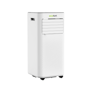 ecoQ CoolAir 7+, mobiles Klimagerät 7000 BTU für Räume bis 20 m², mit Wi-Fi Fernsteuerung und Energieeffizienz A.