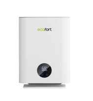 ecoQ HumidAir E250 Luftbefeuchter im kompakten Design mit Hygrostat und UV-Licht-Funktion.