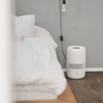 ecoQ HumidAir E600+: Luftbefeuchter mit 4 Betriebsstufen und Hygrostat, leise Bedienung bis 30 dB.