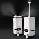 ecoQ HumidAir U1500 Luftbefeuchter mit 1500 ml/h Befeuchtungsleistung und Hygrostat-Steuerung.