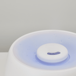 ecoQ HumidAir U250 Luftbefeuchter in Weiss, kompakt, 3 Betriebsstufen, Hygrostat, leise.