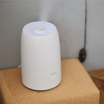 ecoQ HumidAir U250 Luftbefeuchter mit Ultraschall-Technologie, 250 ml/h, 3 Betriebsstufen, Nachtmodus, ultra-leise.