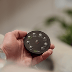 ecoQ SilentAir Grande Standventilator mit einfacher Montage, höhenverstellbar und energiesparend.