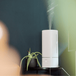 ecoQ HumidAir U400 Luftbefeuchter mit Ultraschall-Technologie, 3 Betriebsstufen und Hygrostat.