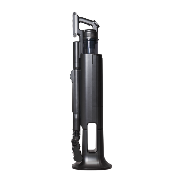 ecoQ CleanVac Station – All-in-One mit Staubsauger sowie Park-, Lade- und Entleerungsstation, automatische staubfreie Beutelentleerung