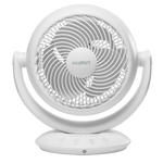 ecoQ SilentAir Pico leiser Tischventilator für Schreibtisch und Nachttisch