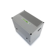 ecodry 925 Luftentfeuchter mit robustem Metallgehäuse und 4 stabilen Lenkrollen für einfache Mobilität.