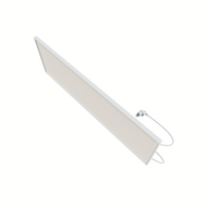 ecoheat Basic Infrarotheizung 300 Watt, platzsparend und formschön, für die Wandmontage geeignet.