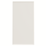 ecoheat Basic Infrarotheizung 800 W, wandmontiert, ultraflach und platzsparend, Aluminium-Oberfläche.