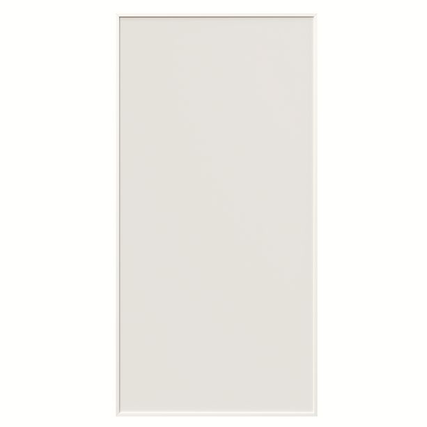 ecoheat Basic Infrarotheizung 800 W, wandmontiert, ultraflach und platzsparend, Aluminium-Oberfläche.