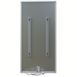 ecoheat Basic Infrarotheizung 800 W, ultraflaches Design, 60 x 120 cm, platzsparend und wartungsfrei.