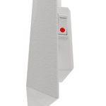 Flaches Infrarotpanel ecoheat Classic 300, ideal für Wand- oder Deckenmontage, mit 300 Watt Heizleistung.