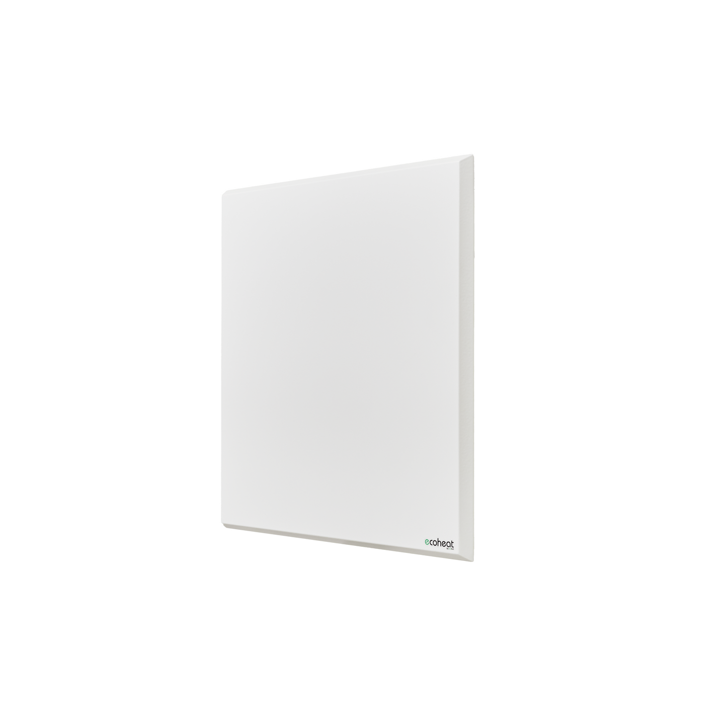 Ultra-flaches ecoheat Classic 450 Infrarotpanel zur Deckenmontage mit 450 Watt Heizleistung und IP44 Schutz.
