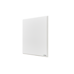 Ultra-flaches ecoheat Classic 450 Infrarotpanel zur Deckenmontage mit 450 Watt Heizleistung und IP44 Schutz.