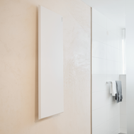 Infrarotpanel ecoheat Classic 550 zur Wandmontage mit optimierter Wärmeabgabe ohne Licht.