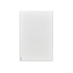 ecoheat Classic 700 Infrarot-Heizpanel an der Wand montiert, ultraflaches Design, Gewicht 5.8 kg.