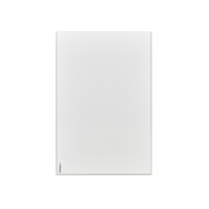 ecoheat Classic 700 Infrarot-Heizpanel an der Wand montiert, ultraflaches Design, Gewicht 5.8 kg.