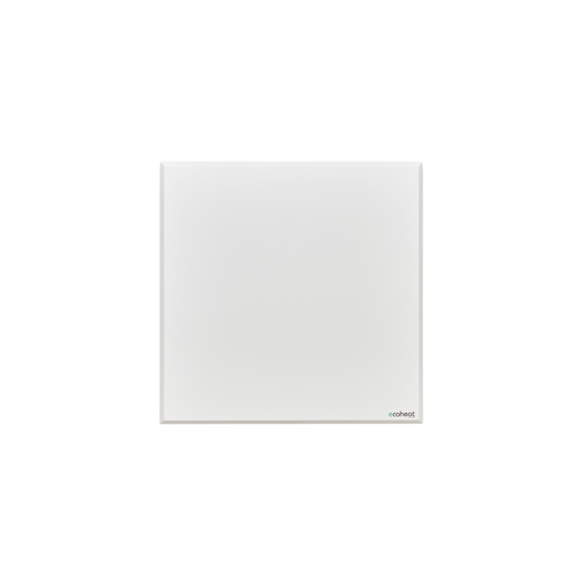 ecoheat Classic-T 450 Infrarotpanel, 450 Watt, Wandmontage, ultra-flaches Design, ideal für Räume bis 8 m².