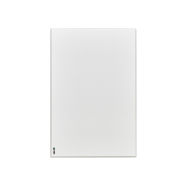 Infrarotpaneel ecoheat Classic-T 700 zur Wandmontage, ultraflaches Design, 700 Watt Heizleistung.