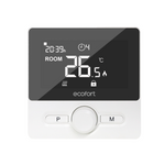 ecoheat Connect+ Set mit einfacher Bedienung, WLAN-Steuerung und frostschützender Funktion.