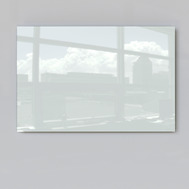 ecoheat Vetro Infrarot-Glasheizung mit glatter Oberfläche, rahmenlos, 600 Watt, Masse 60 x 90 cm.