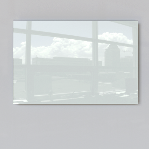 ecoheat Vetro Infrarot-Glasheizung mit glatter Oberfläche, rahmenlos, 600 Watt, Masse 60 x 90 cm.