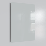 ecoheat Vetro Infrarot-Glasheizung mit glatter Glasoberfläche, rahmenlos, 600 Watt, Wandmontage.