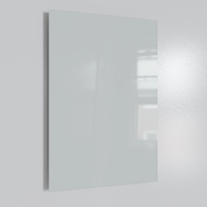 ecoheat Vetro Infrarot-Glasheizung mit glatter Glasoberfläche, rahmenlos, 600 Watt, Wandmontage.