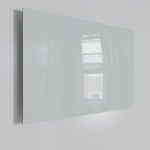 ecoheat Vetro Infrarot-Glasheizung 60x90 cm, rahmenlos, glatte Glasoberfläche, 600 Watt Heizleistung.