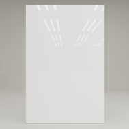 ecoheat Vetro Infrarot-Glasheizung 60 x 90 cm, rahmenlos, glatte Oberfläche, Heizleistung 600 Watt.