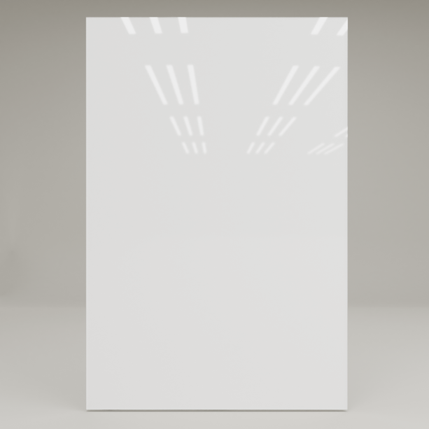 ecoheat Vetro Infrarot-Glasheizung 60 x 90 cm, rahmenlos, glatte Oberfläche, Heizleistung 600 Watt.