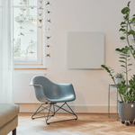 ecoheat Vitrea 370: Glasheizung mit Satin-Oberfläche für kleine Räume. Hochwertig verarbeitet, montagefreundlich und optisch ein Highlight.