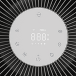 Der ecoQ CleanAir 600+ schafft bis 130 m² – Luftreiniger mit leiser Leistung & integrierter Anzeige für beste Luftqualität.