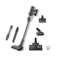 ecoQ CleanVac Pro Animal – leistungsstarker Akku-Staubsauger für Tierhaare, Teppiche und Hartböden, mit hoher Saugkraft und Powerbürste