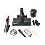 Kabelloser ecoQ CleanVac Pro Staubsauger mit Plug & Play Akku und True HEPA-Filter.