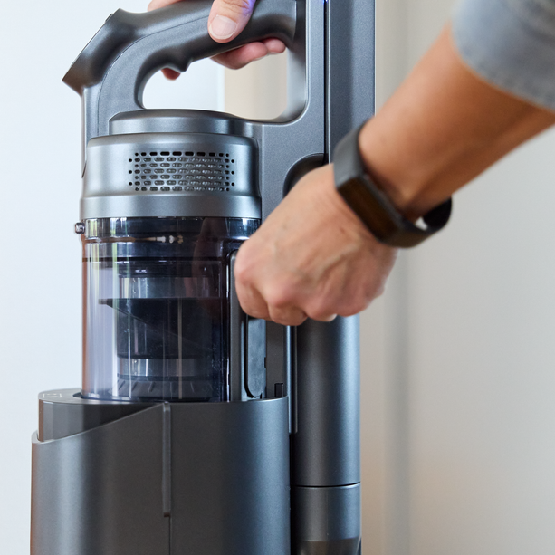 ecoQ CleanVac Station – Komfort-Staubsauger mit intelligenter Station