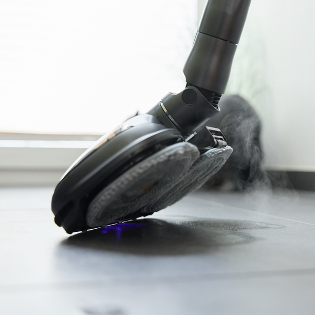 ecoQ CleanVac Station – moderner Staubsauger mit Hygienestation